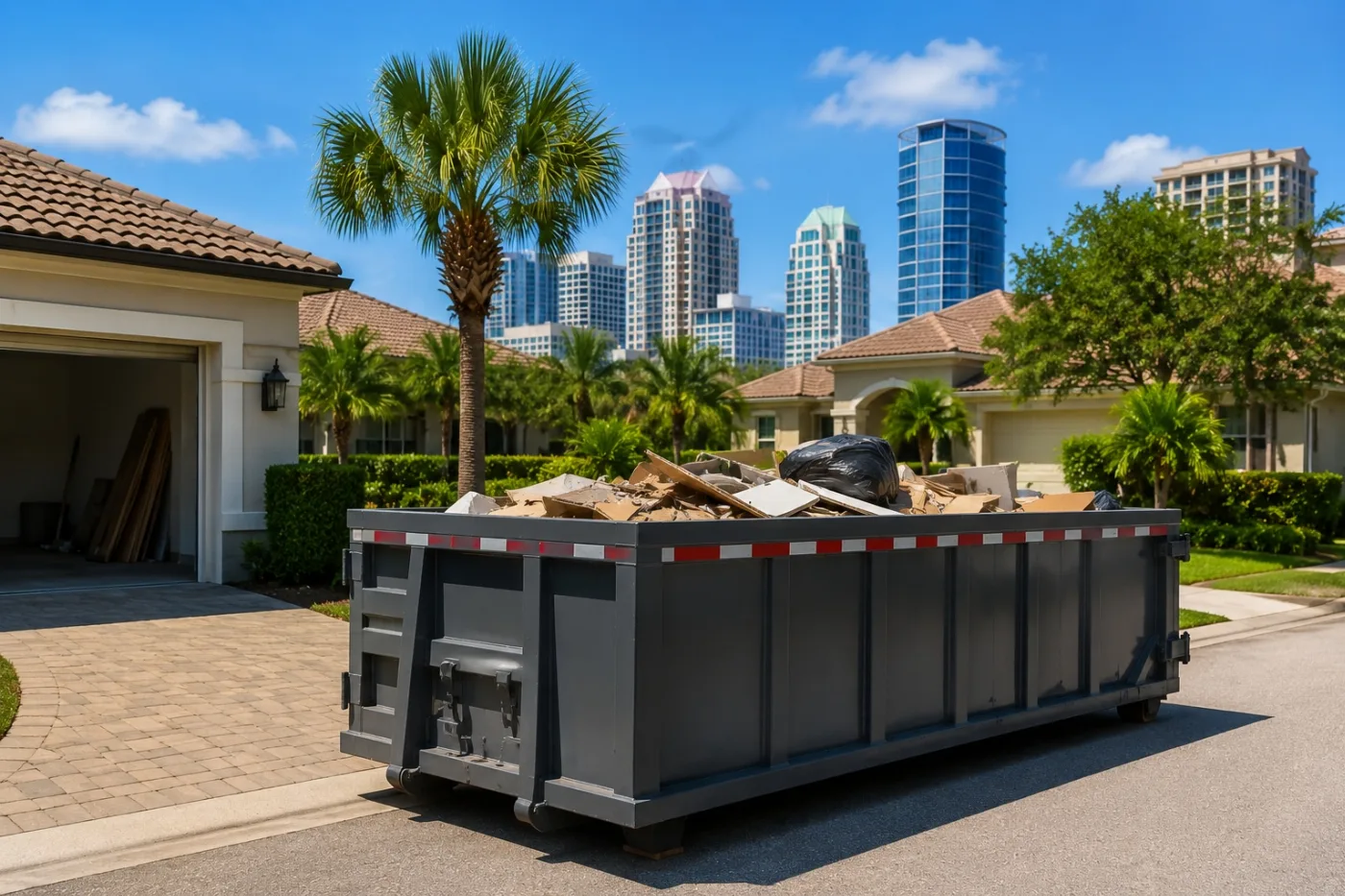 How Much Does a Roll Off Container Rental Cost in Orlando?