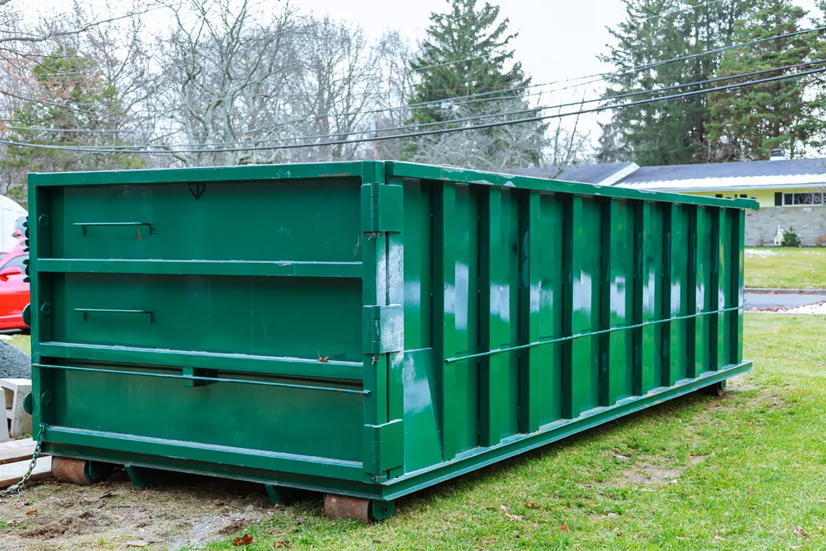A Roll off Rental For Your Yard Cleanup Project